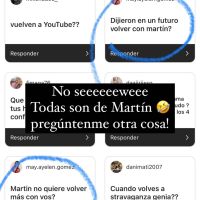 Cinthia Fernández le declaró públicamente su amor a Martín Baclini