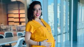 Nació el hijo de Roxy Vázquez: la primera foto de Pedro