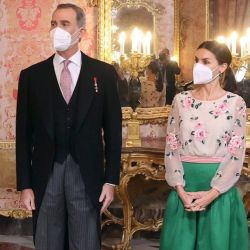 Letizia Ortiz sorprendió con un outfit Valentino de la reina Sofía 