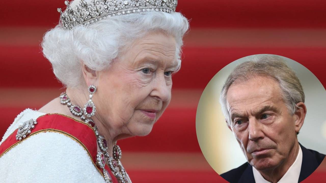 Isabel II y Tony Blair.  | Foto:CEDOC