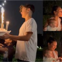 Rodeada por sus hijos y Roberto García Moritán, Pampita recibió su 44° cumpleaños