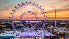 Las tres atracciones más altas del mundo están en Icon Park de Orlando.