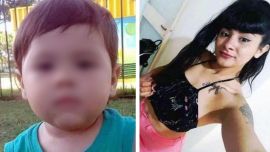 El dolor del padre del nene de dos años estrangulado y el macabro audio de la detenida