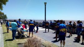 Lo que se buscó en este primer paso fue hacer un encuentro como lanzamiento de la disciplina en la Costanera.