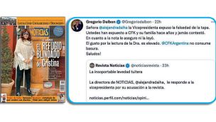 El mensaje de Gregorio Dalbón, el abogado de Cristina Fernández, criticando con argumentos insólitos la última tapa de esta revista.