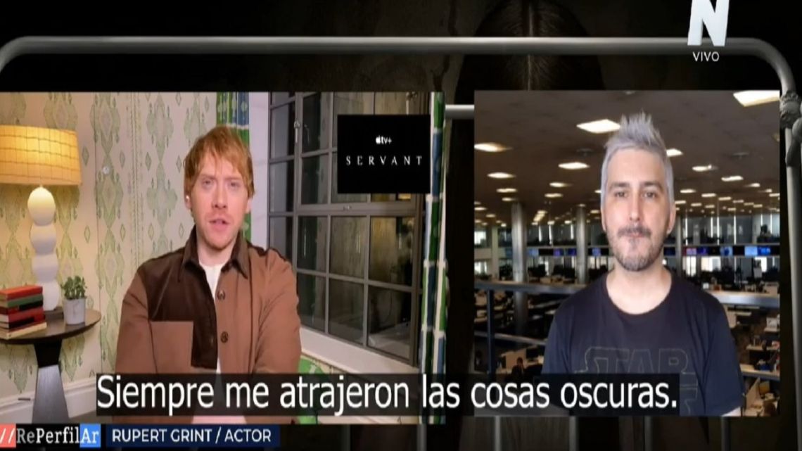 Rupert Grint habló sobre su rol en Servant, la nueva serie de