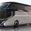 Autobús turístico Asiastar X9-3 diseñado por Pininfarina.