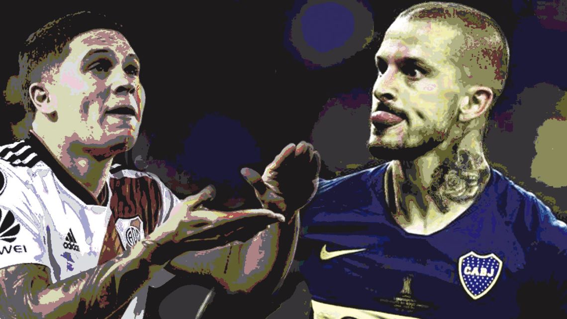 Juan Fernando Quintero and Dario Benedetto: Returning heroes.