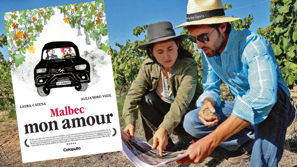 Laura Catena and Alejandro Vigil, authors of the book ‘Malbec mon amour,’ relate the history and the myths of the grape which identifies Argentina with the world.