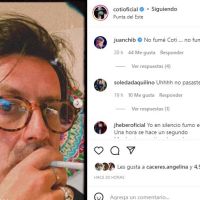 Las fotos de Coti que generaron la reacción de Soledad Aquino 