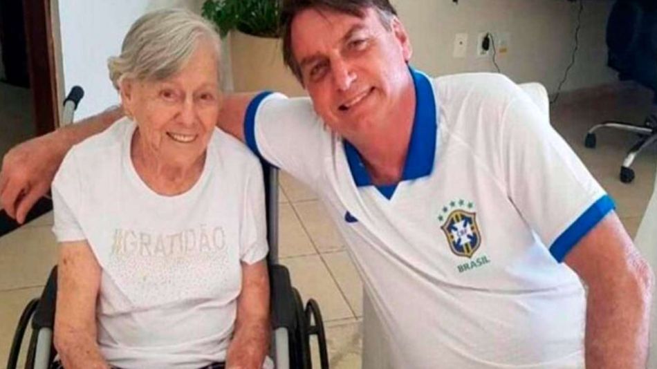Murió la madre de Jair Bolsonaro a los 94 años