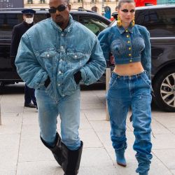 Kanye West y Julia Fox
