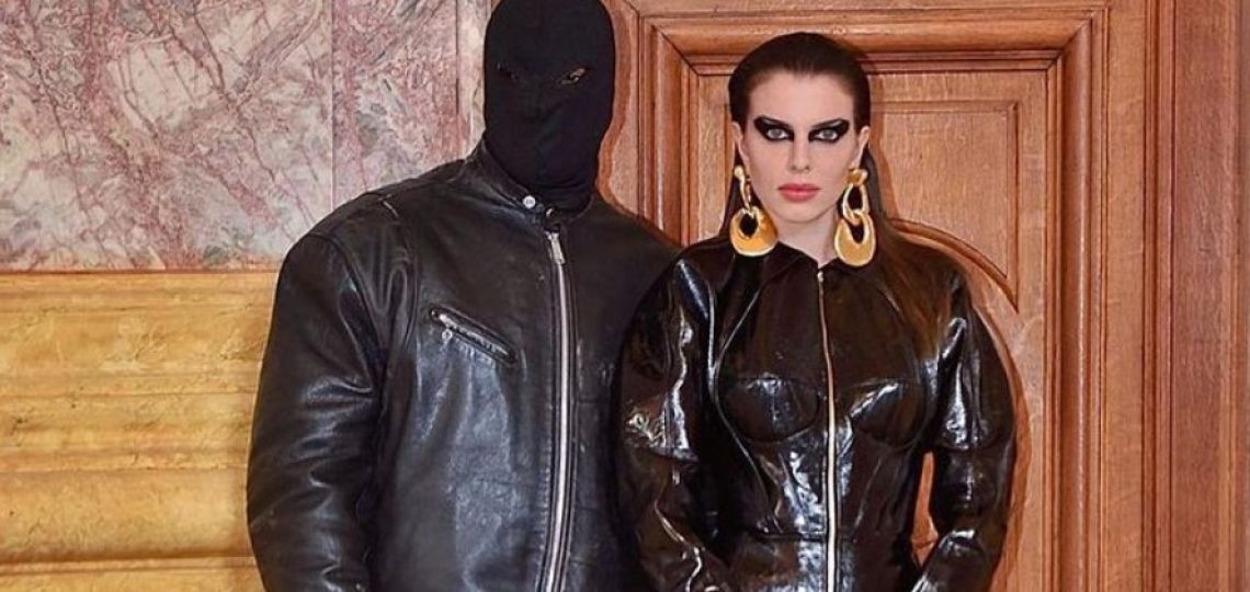 Kanye West y Julia Fox elevan el street style de la Semana de la Moda de París