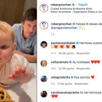 Pampita y Roberto García Moritán celebraron el sexto mes de Ana 