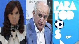 "Fútbol o Muerte": Oscar Parrilli y Cristina Kirchner, como si el mundo se hubiera quedado congelado en 2015