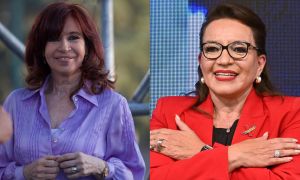 Cristina Kirchner y Xiomara Castro 20220124