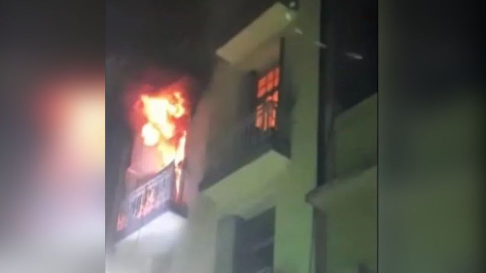 incendio en un hotel de Microcentro: murió una mujer 20220125