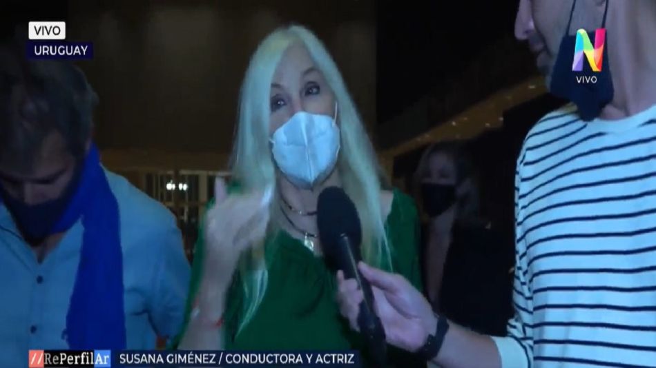 Susana Giménez: "Todavía no sé si voy a volver a la Argentina este año"