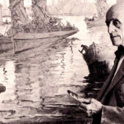Un 28 de enero de 1977 murió en Buenos Aires Benito Quinquela Martín, pintor de las conocidas obras del puerto de la Boca