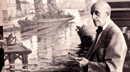 Un 28 de enero de 1977 murió en Buenos Aires Benito Quinquela Martín, pintor de las conocidas obras del puerto de la Boca