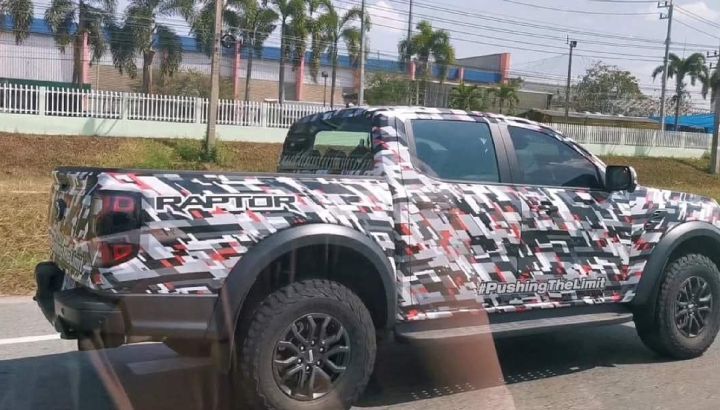 Aparece la nueva generación Ford Ranger Raptor con pocos camuflajes