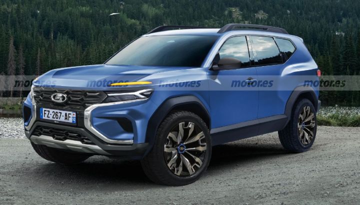 Lada Grand Niva: se viene una versión de 7 asientos para el clásico 4x4
