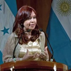 Cristina Kirchner en Honduras. | Foto:CEDOC
