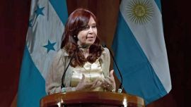 Cristina Kirchner en Honduras.