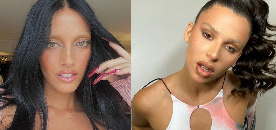 Efecto "sin cejas", la tendencia que es furor y que se logra con una decoloración extrema