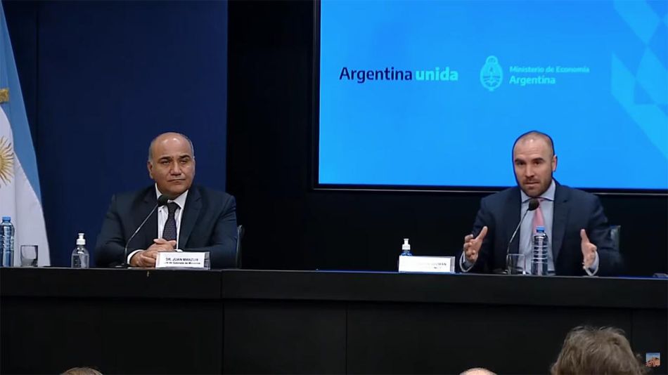 Mensaje de Martín Guzmán por acuerdo FMI 20220128