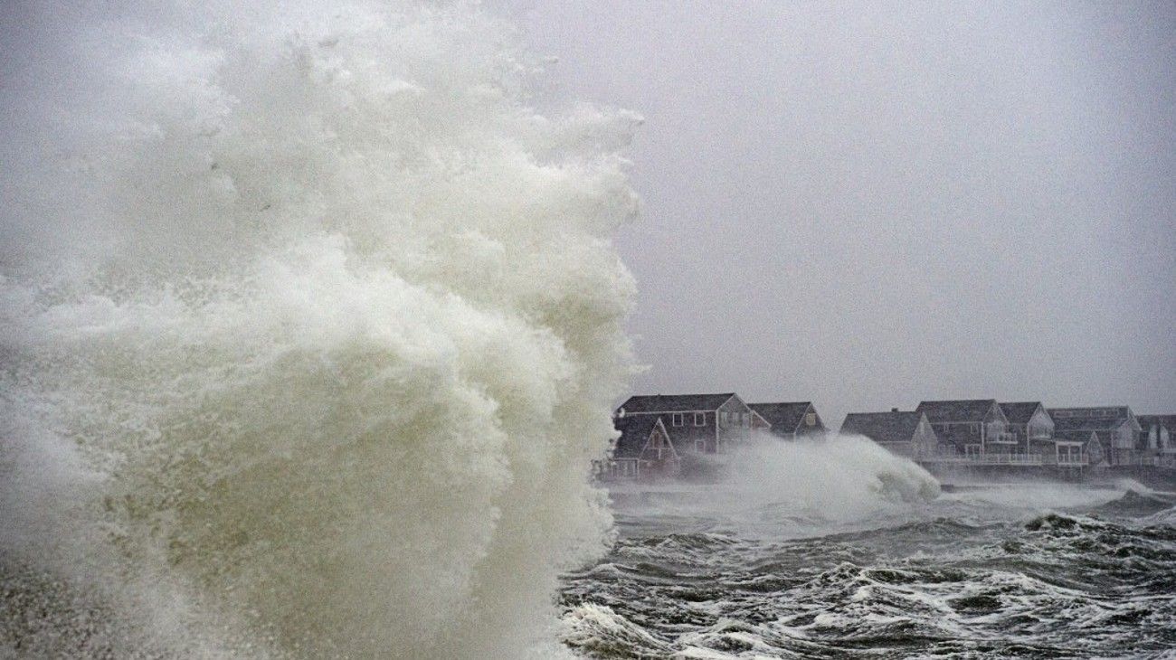 El "ciclón bomba" generó enormes nevadas y tormentas en toda la costa este de los Estados Unidos.