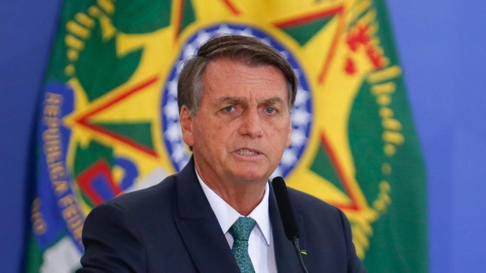 El presidente de Brasil, Jair Bolsonaro 20220201