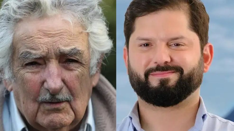 "Pepe" Mujica y Gabriel Boric