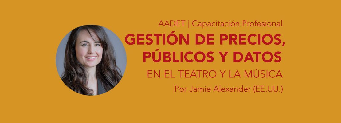 Capacitación para productores y gestores teatrales.