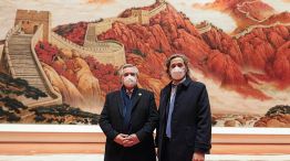 Imágenes de la gira del presidente Alberto Fernández por China.