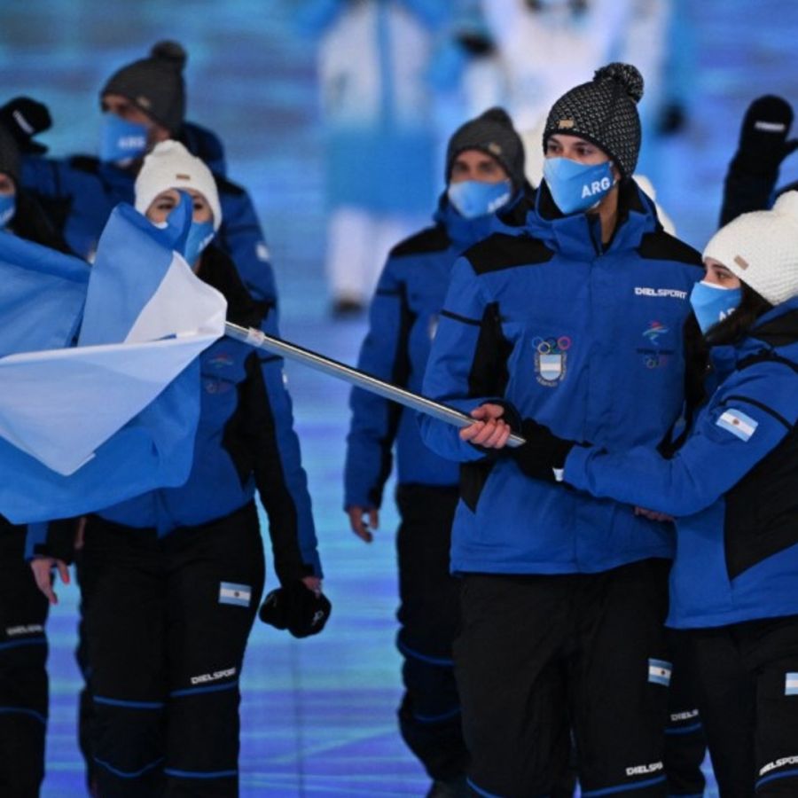 Juegos Olímpicos de Invierno: Argentina desfiló en Beijing bajo la mirada  de Alberto Fernández | 442