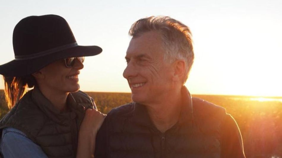 Juliana Awada y Mauricio Macri tuvieron un romántico día de campo