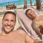 Rodrigo Lussich y su novio Juan Pablo Kildoff