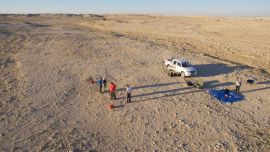 Los arqueólogos buscaban fuentes de agua subterránea en la Península Arábiga Oriental.