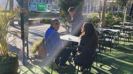 La trastienda de la foto de Kicillof en Madrid