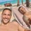 Rodrigo Lussich y su novio Juan Pablo Kildoff