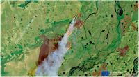 imagen satelital incendio corrientes 09022022