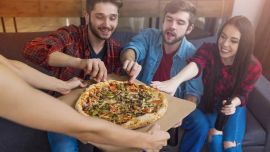 El 9 de febrero se festeja el Día Mundial de la Pizza.
