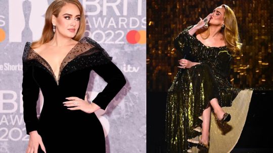 Armani y Valentino, los elegidos de Adele para brillar en los Brit Awards 2022
