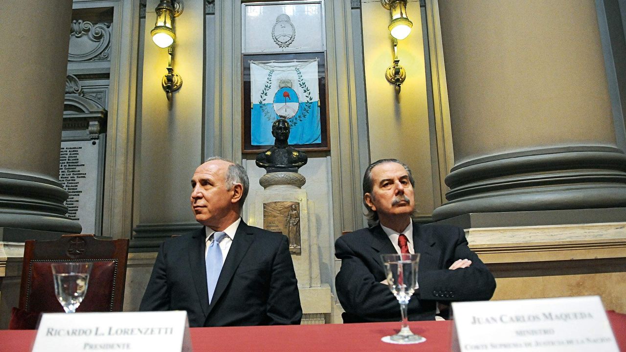 Los jueces Ricardo Lorenzetti y Juan Carlos Maqueda | Foto:cedoc
