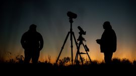 Astroturismo en Mar Chiquita.