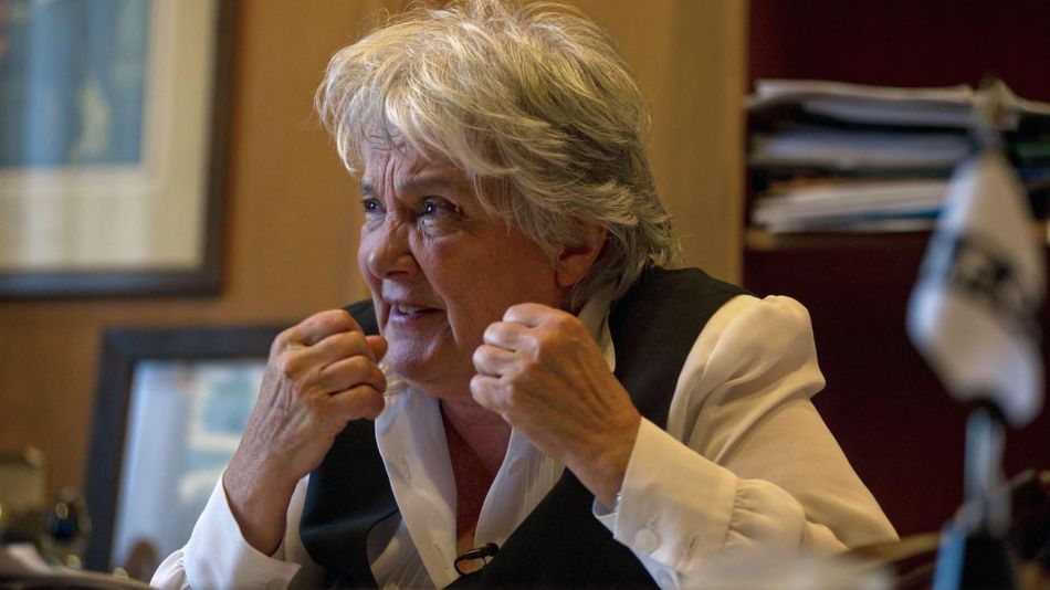 Lucía Topolansky, esposa del expresidente uruguayo José "Pepe" Mujica 20220210