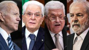 Biden, Mattarella, Abbas y Lula