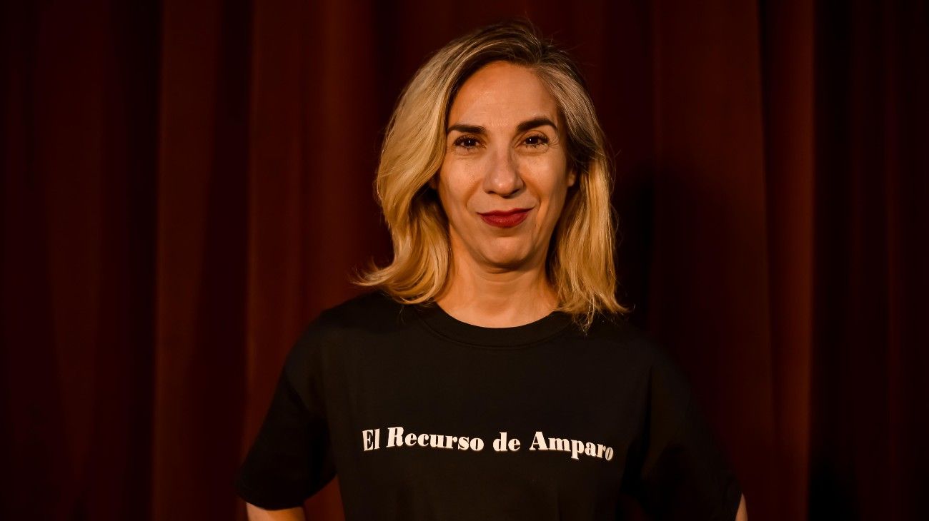 Laura Oliva escribió El recurso de amparo, que sube a escena los martes en el CC 25 de Mayo.