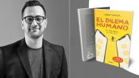  Joan Cwaik y tapa de su libro El dilema humano 20220214